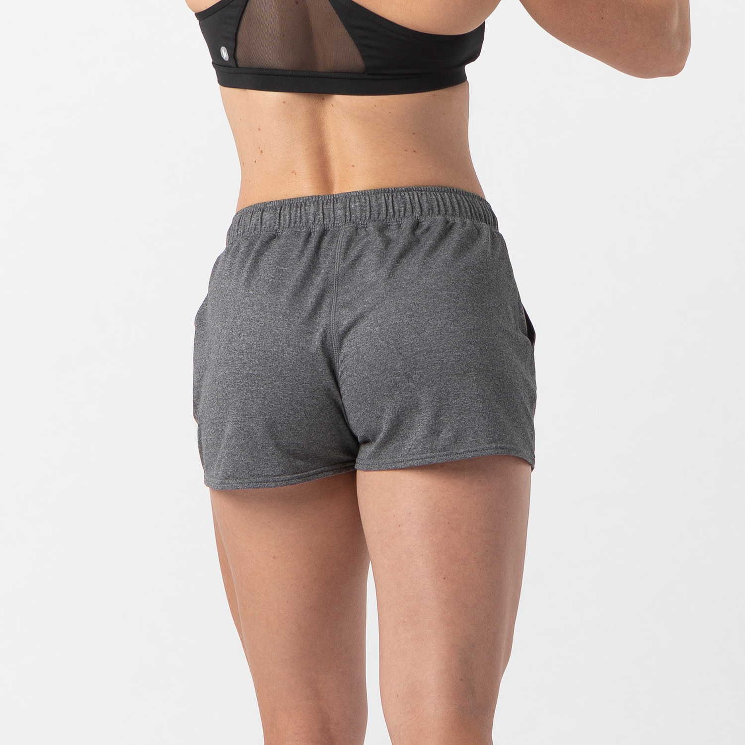 Ava Short Heather Black
